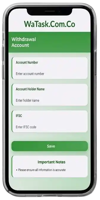 Wa Task Withdraw